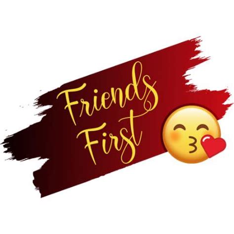 friends first dating